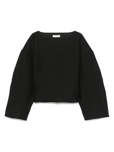 ENTIRE STUDIOS wool top - Black - zdjęcie produktu nr 1