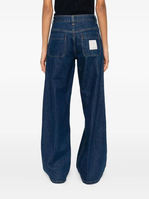 SANDRO patch-pockets jeans - Blue