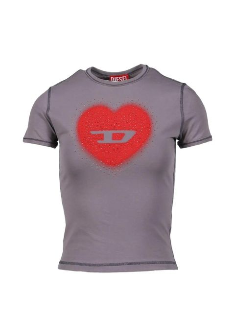 Diesel T-Uncuties-lLong-S5 short-sleeve T-shirt - Grey - zdjęcie produktu nr 1