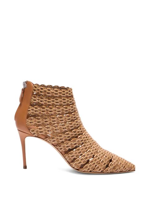 Casadei point-toe heeled boots - Neutrals - zdjęcie produktu nr 1