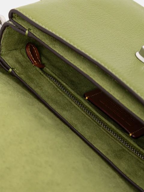 Coach torebka skórzana Cassie 19 kolor zielony CV437