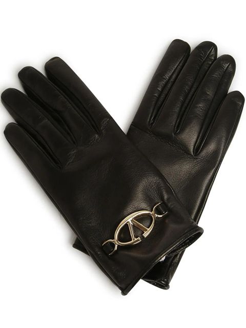 Valentino Garavani VLogo Signature gloves - Black - zdjęcie produktu nr 1