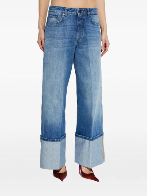 Givenchy rolled-up cuffs jeans - Blue