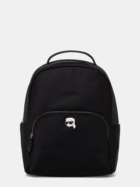 Karl Lagerfeld plecak kolor czarny duży gładki A1W30126 - zdjęcie produktu nr 1