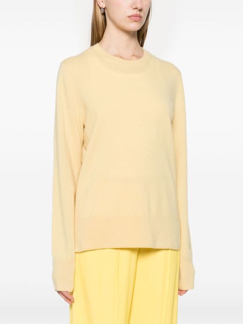 TOTEME crew-neck sweater - Yellow - zdjęcie produktu nr 2