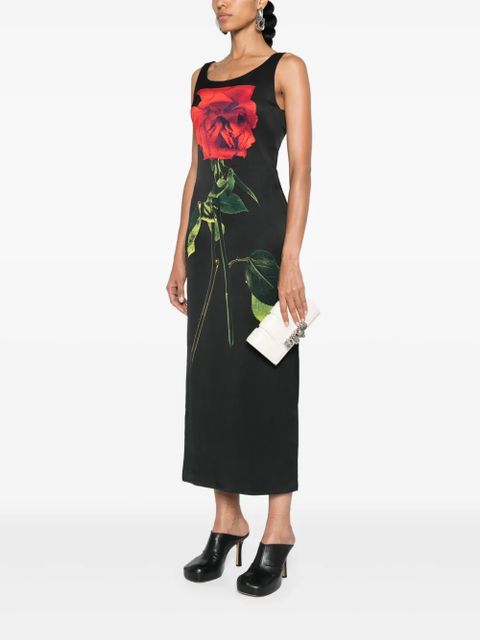 Alexander McQueen The Slash leather clutch bag - White