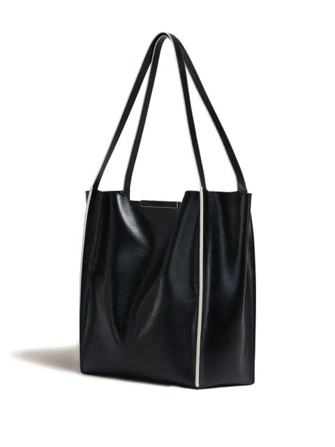 Marni Cresta E/W tote bag - Black - zdjęcie produktu nr 2