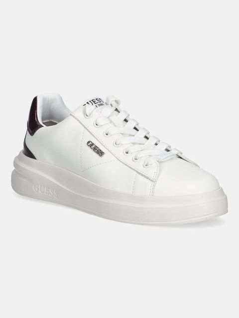 Guess sneakersy ELBINA10 damskie kolor biały FLFE10 PEL12 - zdjęcie produktu nr 1