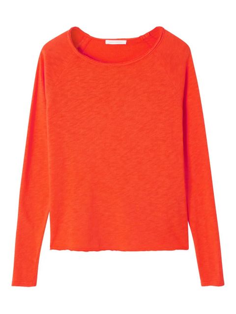 American Vintage long-sleeve boat-neck T-shirt - Orange - zdjęcie produktu nr 1