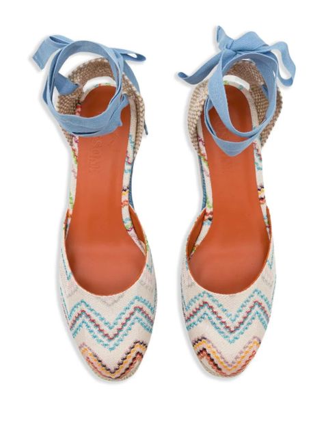 Missoni 30mm Eva espadrilles - Blue
