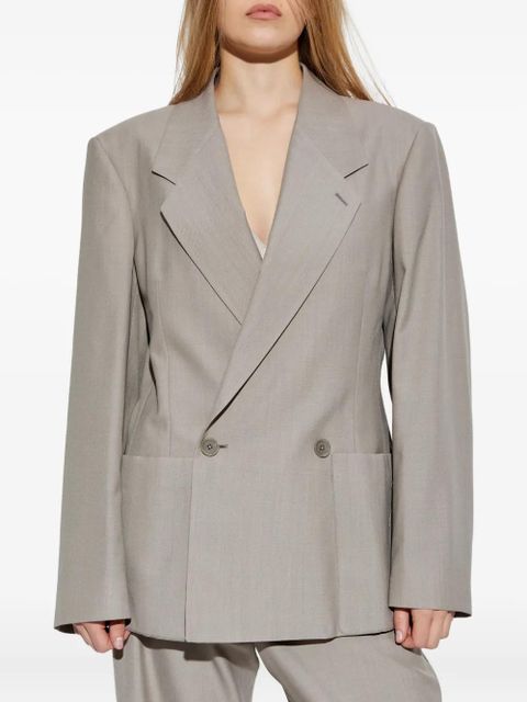 LEMAIRE double-breasted blazer - Neutrals
