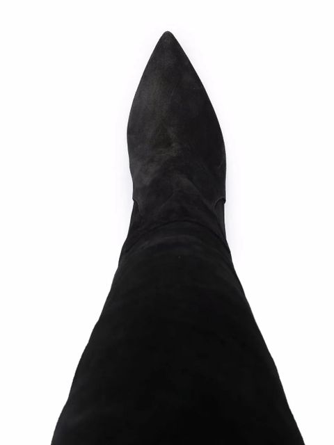 Paris Texas pointed-toe stiletto-heel boots - Black