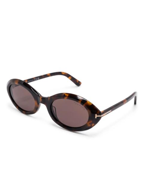 TOM FORD Eyewear Carmen sunglasses - Brown - zdjęcie produktu nr 2