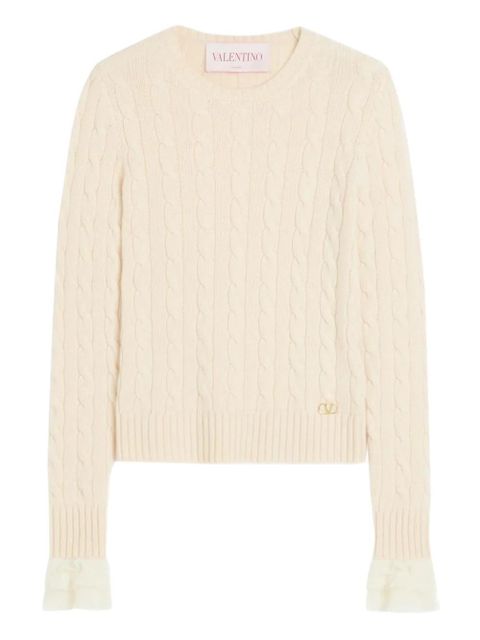 Valentino Garavani cashmere sweater - Neutrals - zdjęcie produktu nr 1