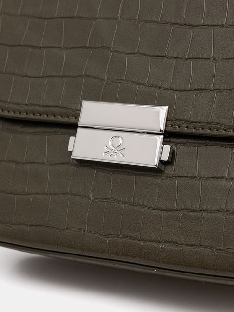 United Colors of Benetton torebka kolor zielony 62Y9DY07Y