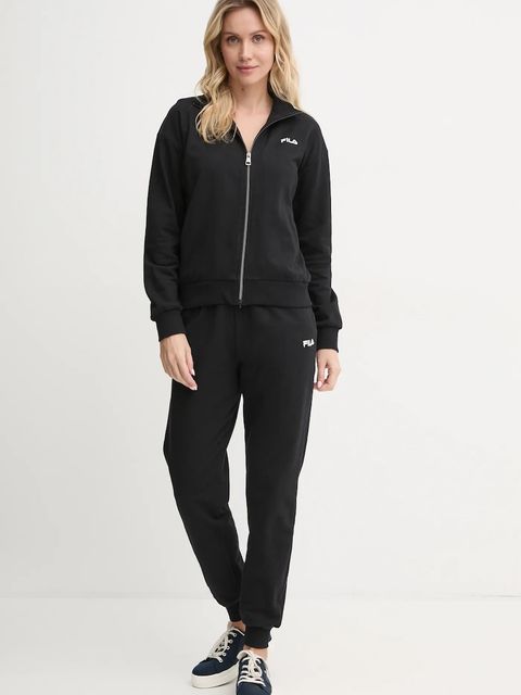 Fila dres lounge bawełniany kolor czarny FPW4182 - zdjęcie produktu nr 1