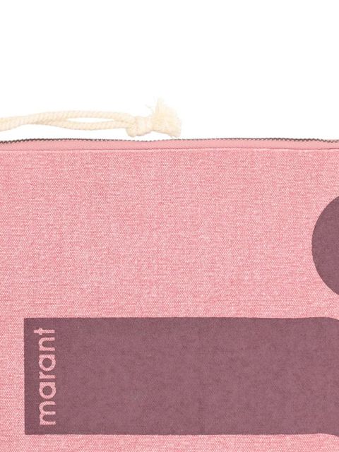 ISABEL MARANT logo-detail wallet - Pink - zdjęcie produktu nr 2