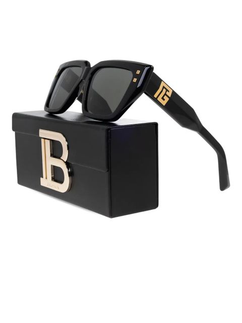 Balmain square-frame sunglasses - Black - zdjęcie produktu nr 2