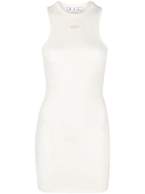 Off-White Sleek Rowing logo-print minidress - zdjęcie produktu nr 1
