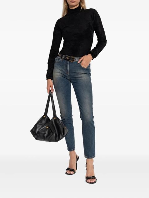 Versace Medusa-plaque jeans - Blue