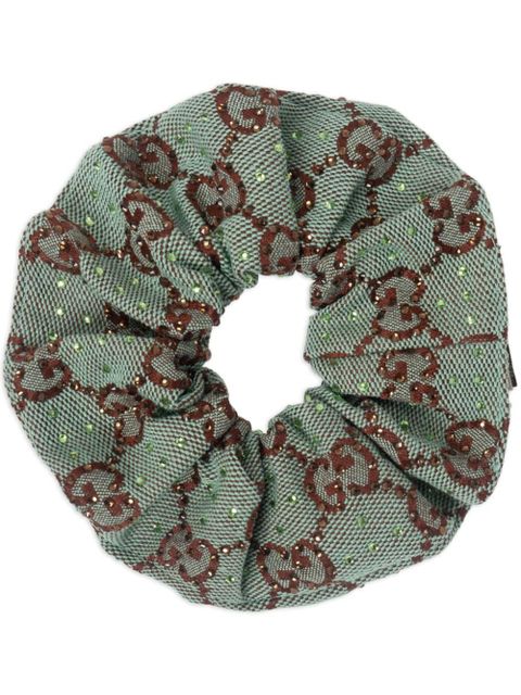 Gucci GG canvas scrunchie - Green