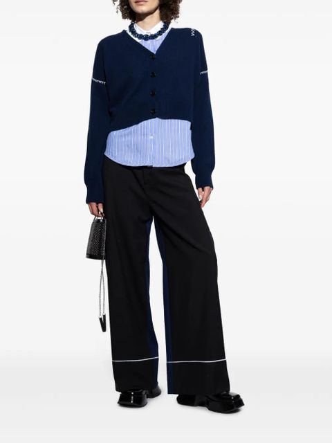 Marni cropped cardigan - Blue