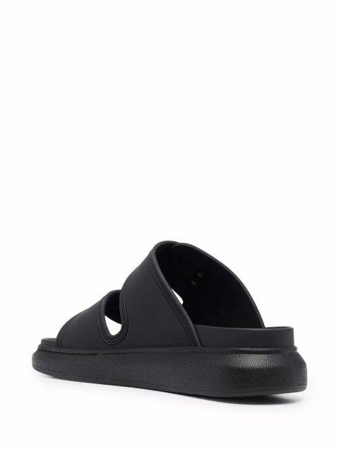 Alexander McQueen Hybrid flatform sandals - Black