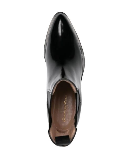 Gianvito Rossi 25mm leather Chelsea boots - Black