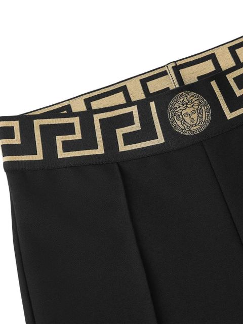 Versace Greca Border stirrup leggings - Black - zdjęcie produktu nr 2