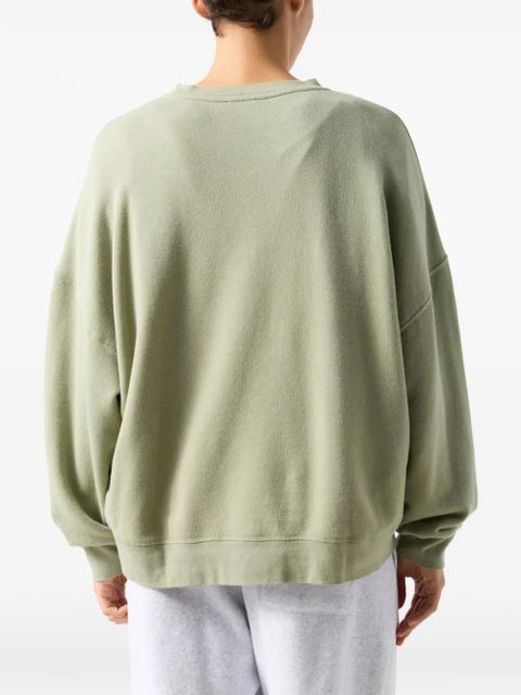American Vintage long-sleeve crew-neck sweatshirt - Green