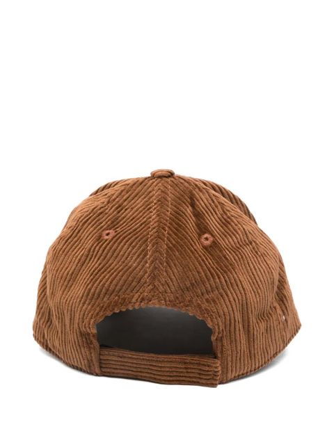 MC2 Saint Barth corduroy logo cap - Brown - zdjęcie produktu nr 2