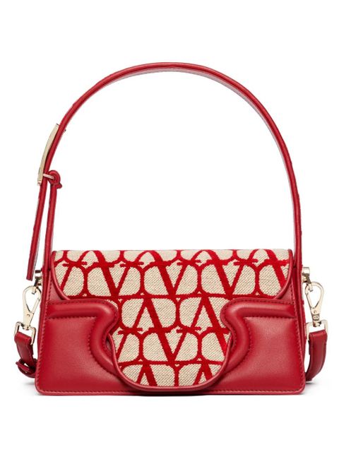 Valentino Garavani La Petit Deuxième Toile Iconographe shoulder bag - Red - zdjęcie produktu nr 1