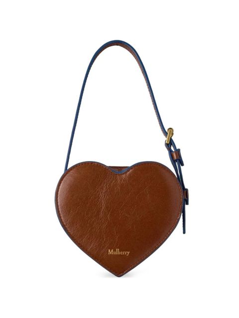 Mulberry mini Roxanne buckle-detail heart bag - Brown - zdjęcie produktu nr 2