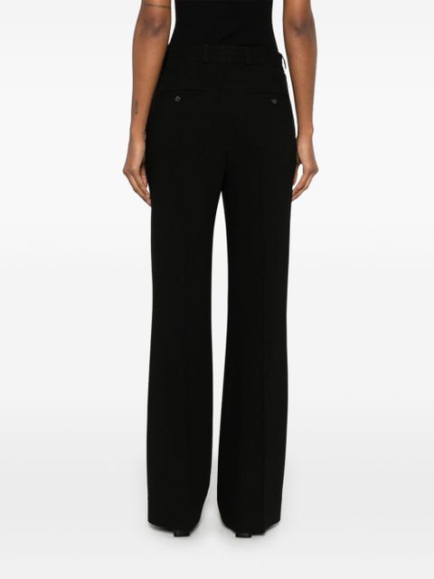 TOTEME flared trousers - Black