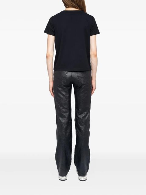 Zadig&Voltaire Alys cotton T-shirt - Black