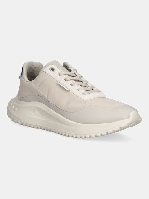 Calvin Klein sneakersy EVA RUNNER LACE UP MAT MIX damskie kolor beżowy YW0YW02016 - zdjęcie produktu nr 1