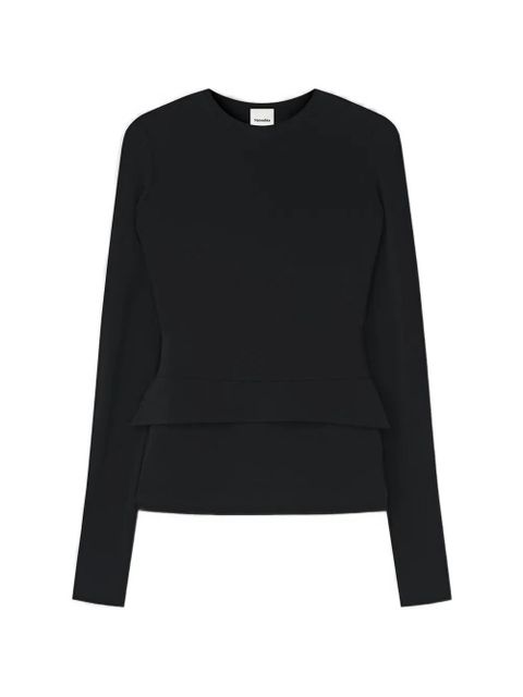 Nanushka Raveen long-sleeve top - Black - zdjęcie produktu nr 1