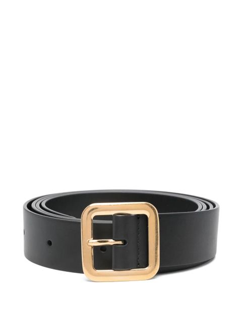 Jil Sander leather belt - Black - zdjęcie produktu nr 1