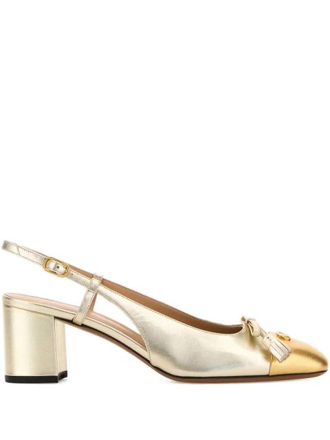 Valentino Garavani 60mm Vlogo heeled pumps - Gold