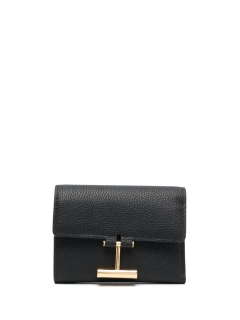 TOM FORD Tara leather wallet - Black - zdjęcie produktu nr 1