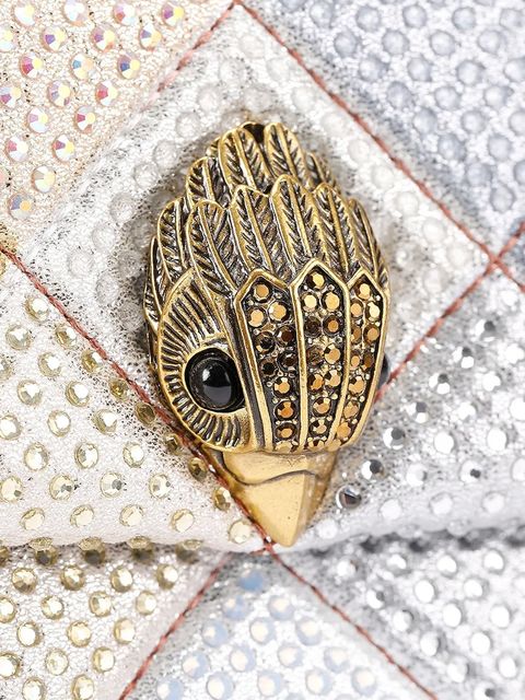 Kurt Geiger London torebka Kensington kolor szary 5375465609