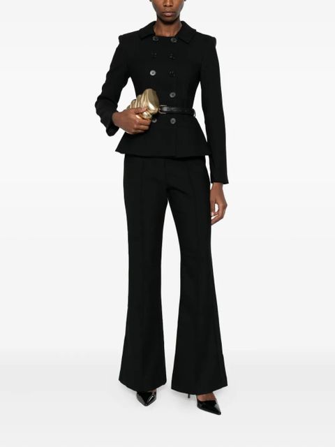 Self-Portrait double-breasted jumpsuit - Black