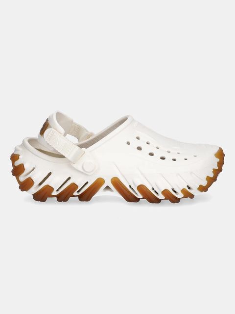 Crocs klapki Echo Gum Ro Clog damskie kolor beżowy 211675 - zdjęcie produktu nr 2