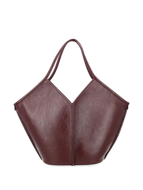 Hereu Calella Distressed handle tote bag - Brown - zdjęcie produktu nr 2