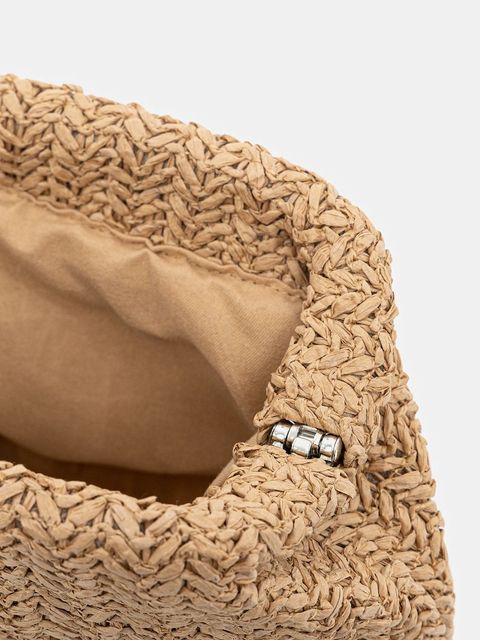 Twinset kosmetyczka kolor beżowy 261LB7BDD