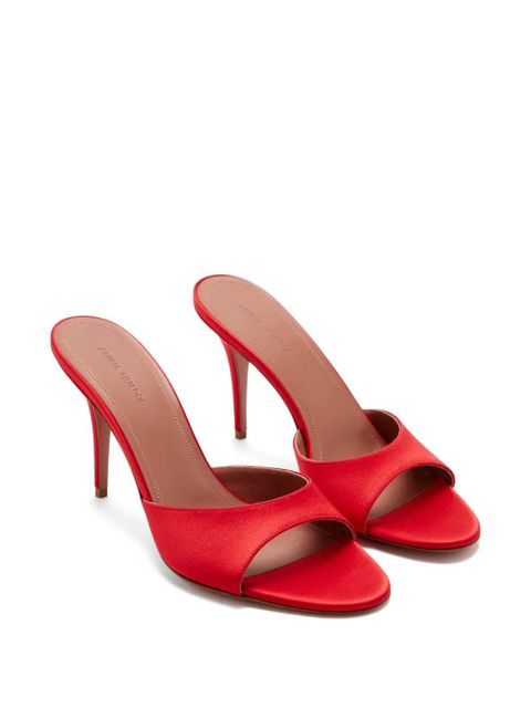 Amina Muaddi Elodie slippers - Red - zdjęcie produktu nr 2