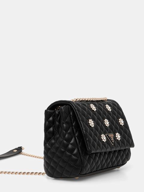 Guess torebka EVERLEE kolor czarny HWEG86 79210