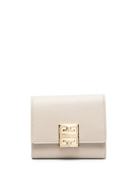 Givenchy 4G-motif logo-plaque wallet - Neutrals