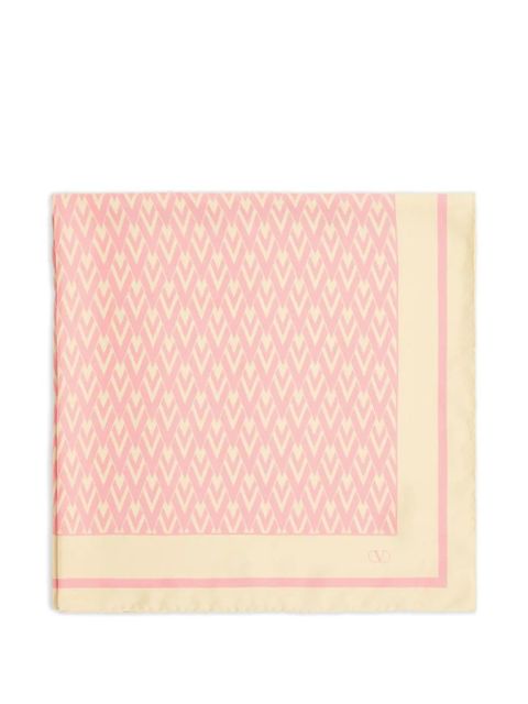 Valentino Garavani Toute La V scarf - Neutrals