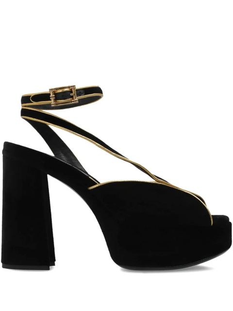ETRO 140mm heeled sandals - Black - zdjęcie produktu nr 1